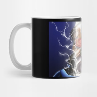 Genso Suikoden Flik & Odessa (With Color Background) Mug